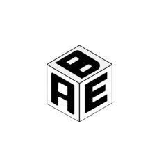 cube letter logo design, Font letter logo design.