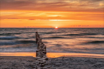 Sonnenuntergang am Meer