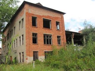 Abandoned old factory