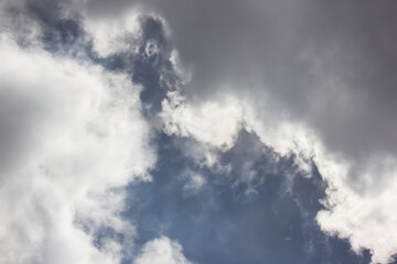Fototapeta na wymiar Cloud Scape Cloud from Tropical Sky.