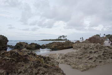 "Morro de Sao Paulo" Paradise Rock Beach. Dream Destination Beach.
