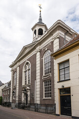 Fototapeta na wymiar Sint Franciscus Xaveriuskerk Church - Roman Catholic church, built in Amersfoort 1817. Church has a neoclassical appearance. Amersfoort. the Netherlands.