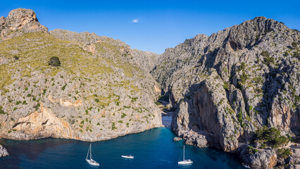 Torrent de Pareis, Sa Calobra, Majorca, Balearic Islands, Spain