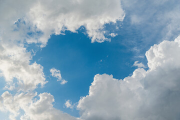 Cloudscape after the thunderstorm.