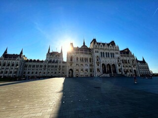 Fototapeta na wymiar Parliament Budapest 