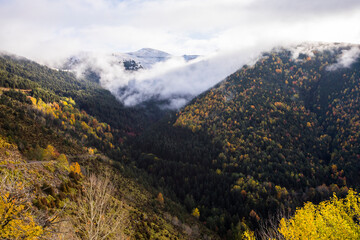 Autumn in Ordesa and Monte Perdido National Park, Spain