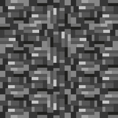 Hello summer pixel mosaic background vector illustration