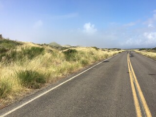 the road to the coast