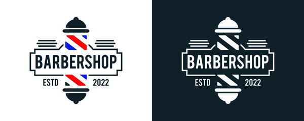 barbershop logo, can be used for your small business logo