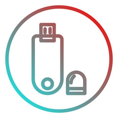 flash disk icon