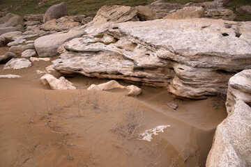 Beautiful rocky seashore.