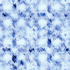  Indigo blue mottled grunge wash linnen print pattern. Vintage nantucket distress fabric textiled effect background in nautical maritime style. Masculine tie dyed worn home deco fashion batik design