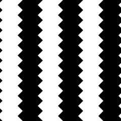 Obraz premium Zigzag lines. Jagged stripes. Seamless surface pattern design. Waves ornament. Repeated curves wallpaper. Digital paper for page fills. Web designing. Textile print. Vector art