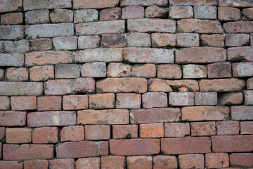 old brick wall as an element of the packaging design
