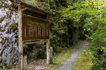 八釜の甌穴群（愛媛県久万高原町）