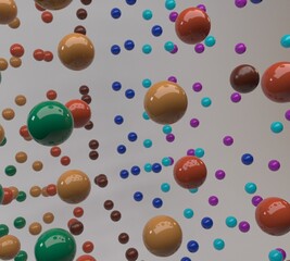 pattern rainbow boll