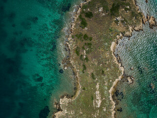 La Maddalena Archipel shot from the drone - 509001075