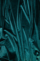 Luxurious cloth background of velvet, velor fabric in trendy color