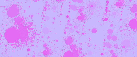 A beautiful illustration with splatter background.