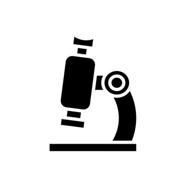 Mikroskop ikona wektorowa