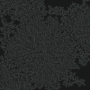 Albert-Laszlo Barabasi algorithm network visualization implementation illustration