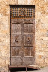 Vintage Door In San Gimignano