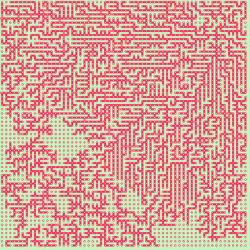Albert-Laszlo Barabasi algorithm network visualization implementation illustration