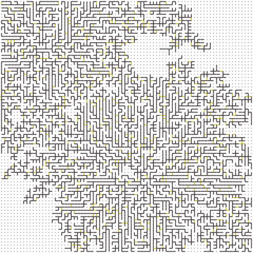 Albert-Laszlo Barabasi algorithm network visualization implementation illustration