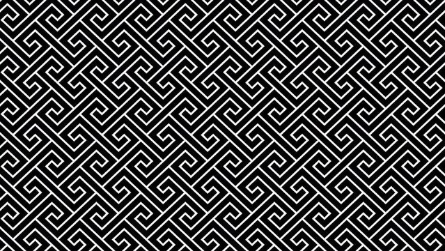 Celtic Key Pattern Video Loop