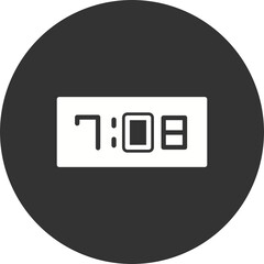 Digital Clock Icon