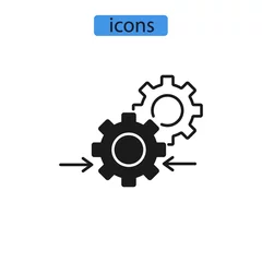 Fotobehang ongoing icons  symbol vector elements for infographic web © AHMAD