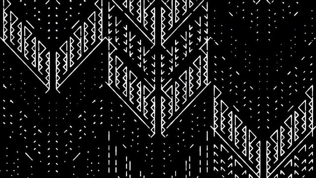 Celtic Key Pattern Video Loop