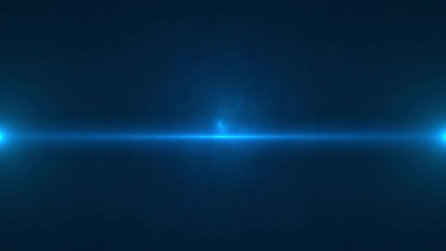 4k blue color flickering cinematic optical flares for cinematic title reveal on black background suitable for movie trailer & intro 
