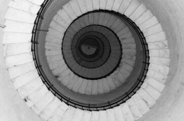 Fototapeta premium Escaleras del Faro Querandi