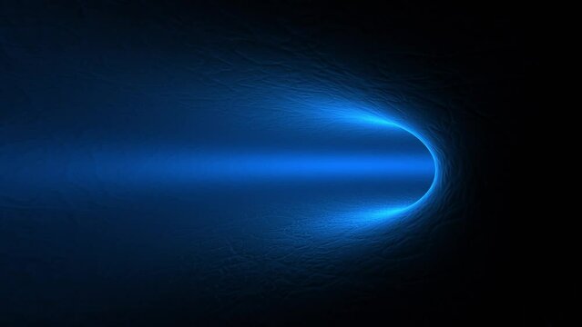 Futuristic dark blue artificial tunnel seamless looping travel.