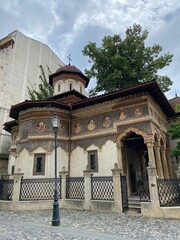 Fototapeta premium Stavropoleos Orthodox Church in Bucharest, Romania