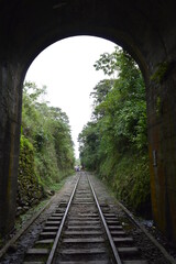Saída de túnel na vertical