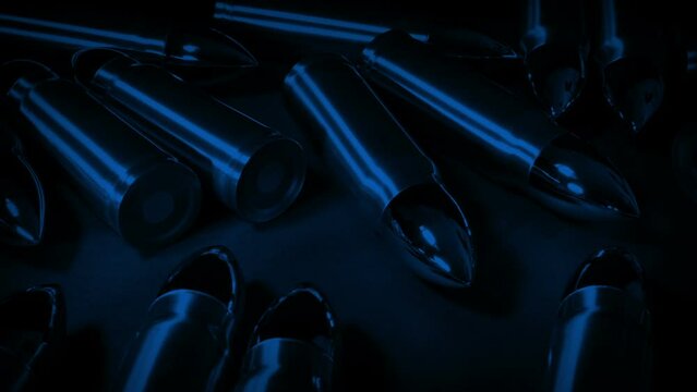Bullets In The Dark Closeup Shot