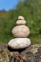 Fototapeta na wymiar Concept of balance and harmony