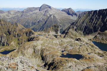 Mountain view in Klafferkessel, Austria