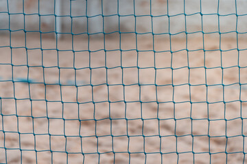 Net in beach sports arena