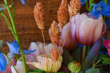 flowers in the grass