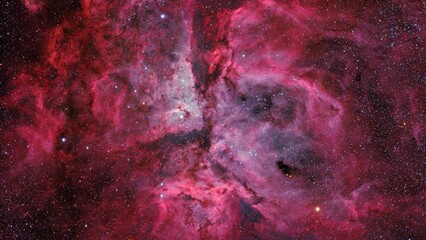 The Carina Nebula in the southern sky. Elements of this image were furnished by NASA.