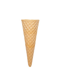 ice cream cone isolated on a white background