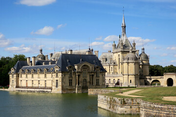Naklejka premium Castle of Chantilly