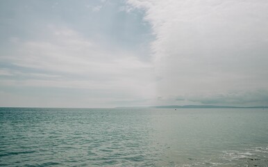 beautiful seascape in Dorset UK