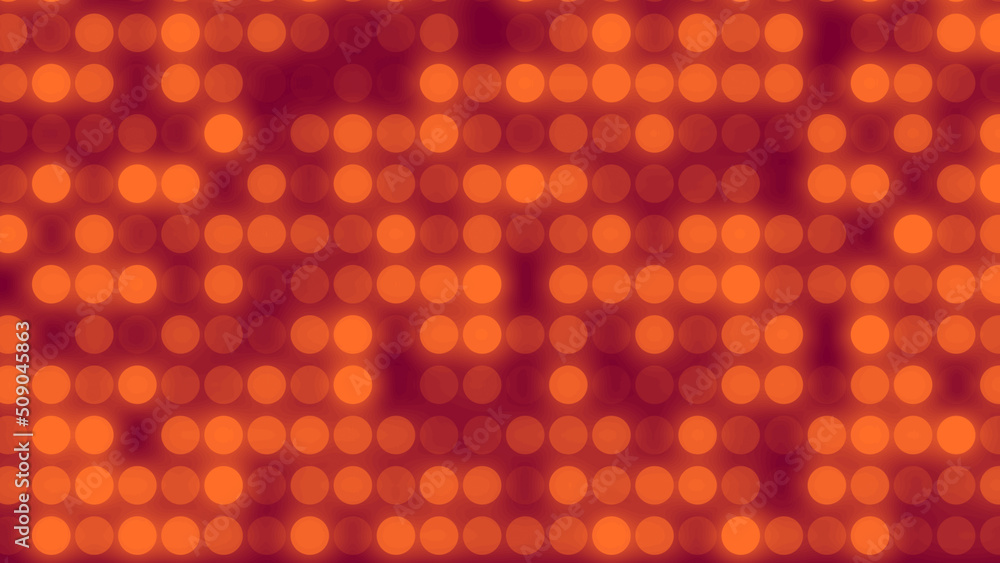 Poster abstract dot orange color pattern gradient texture technology background.