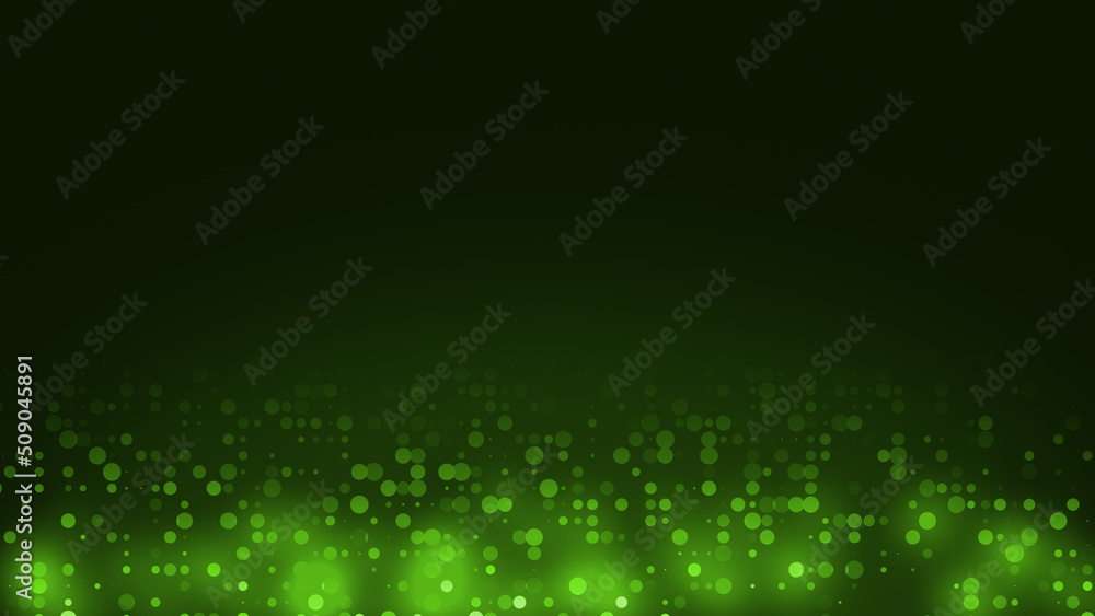 Aufkleber abstract dot green pattern gradient texture technology background.