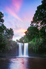 Killen Falls at Sunset, Byron Bay Hinterland, NSW, Australia