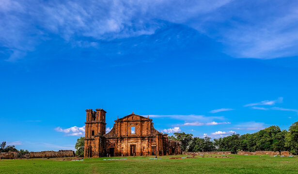 Ruins of S&atilde;o Miguel das Miss&otilde;es